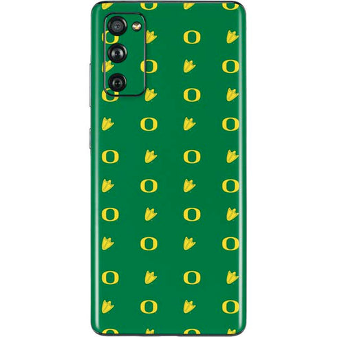 University of Oregon Pattern Galaxy S20 Fan Edition Skin