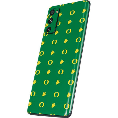 University of Oregon Pattern Galaxy S20 Fan Edition Skin