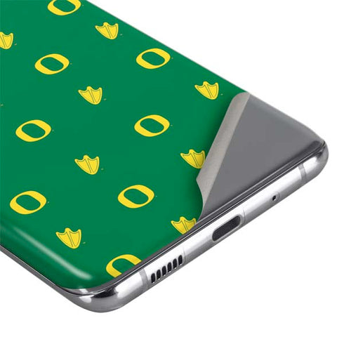 University of Oregon Pattern Galaxy S20 Plus Skin