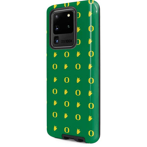 University of Oregon Pattern Galaxy S20 Ultra 5G Pro Case