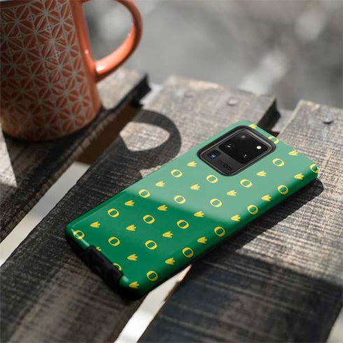 University of Oregon Pattern Galaxy S20 Ultra 5G Pro Case