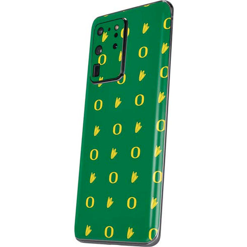 University of Oregon Pattern Galaxy S20 Ultra 5G Skin