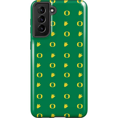 University of Oregon Pattern Galaxy S21 FE Pro Case