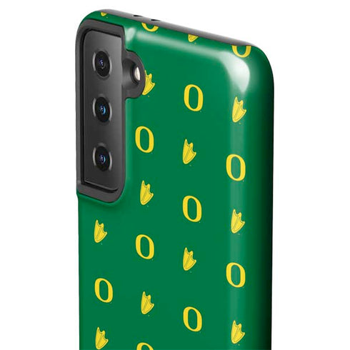University of Oregon Pattern Galaxy S21 Plus 5G Pro Case