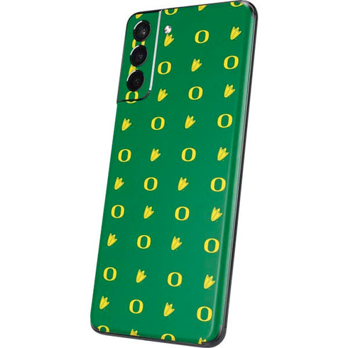 University of Oregon Pattern Galaxy S21 Plus 5G Skin