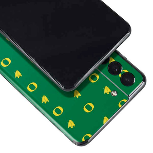 University of Oregon Pattern Galaxy S21 Plus 5G Skin