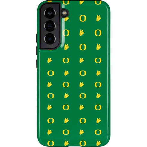 University of Oregon Pattern Galaxy S22 Plus Pro Case