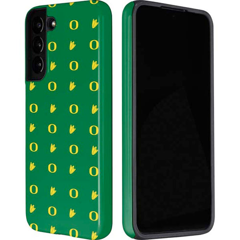 University of Oregon Pattern Galaxy S22 Plus Pro Case