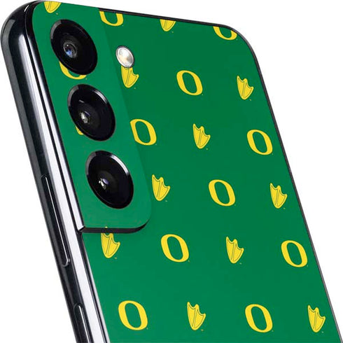 University of Oregon Pattern Galaxy S22 Plus Skin
