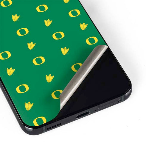 University of Oregon Pattern Galaxy S22 Plus Skin