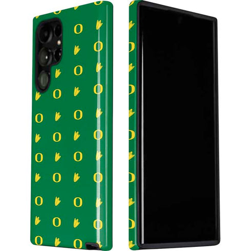 University of Oregon Pattern Galaxy S22 Ultra Pro Case