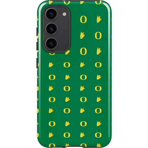 University of Oregon Pattern Galaxy S23 Plus Pro Case