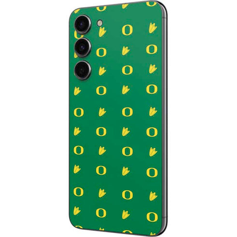 University of Oregon Pattern Galaxy S23 Plus Skin