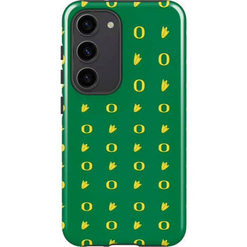 University of Oregon Pattern Galaxy S23 Pro Case
