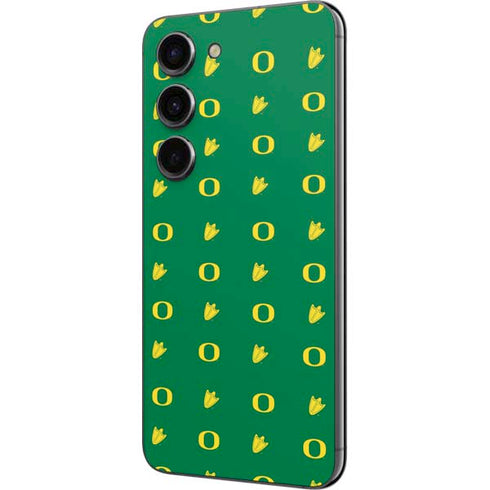 University of Oregon Pattern Galaxy S23 Skin