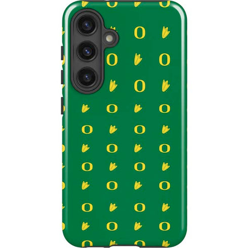 University of Oregon Pattern Galaxy S24 Plus Impact Case