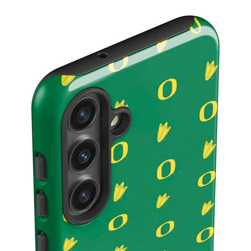 University of Oregon Pattern Galaxy S24 Plus Impact Case