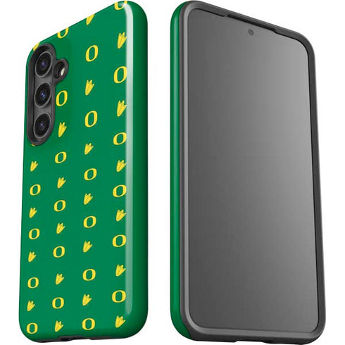 University of Oregon Pattern Galaxy S24 Plus Impact Case