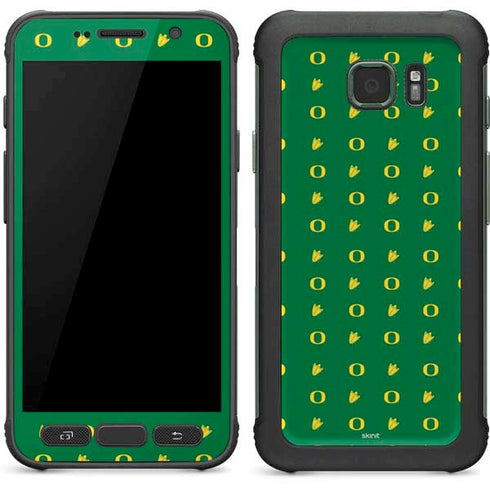 University of Oregon Pattern Galaxy S7 Active Skin