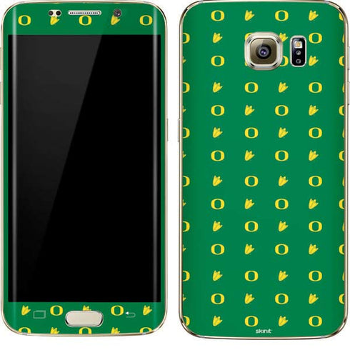 University of Oregon Pattern Galaxy S7 Edge Skin