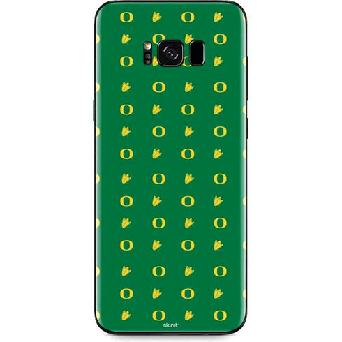 University of Oregon Pattern Galaxy S8 Plus Skin