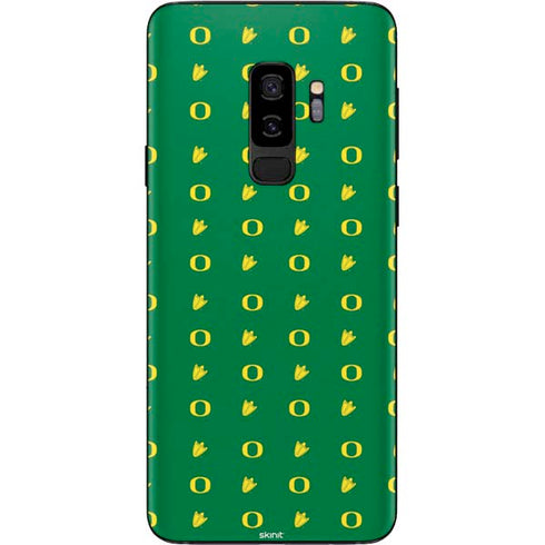 University of Oregon Pattern Galaxy S9 Plus Skin