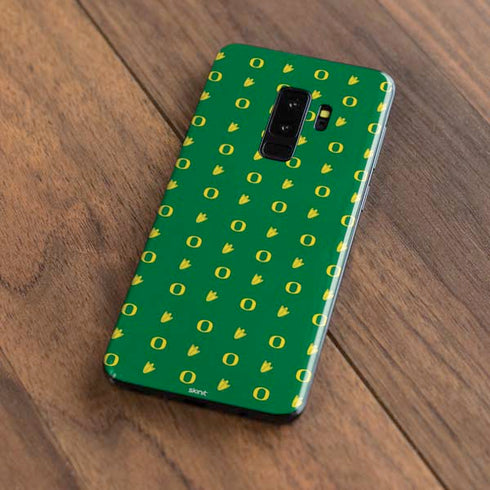 University of Oregon Pattern Galaxy S9 Plus Skin