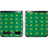 University of Oregon Pattern Galaxy Z Flip Skin