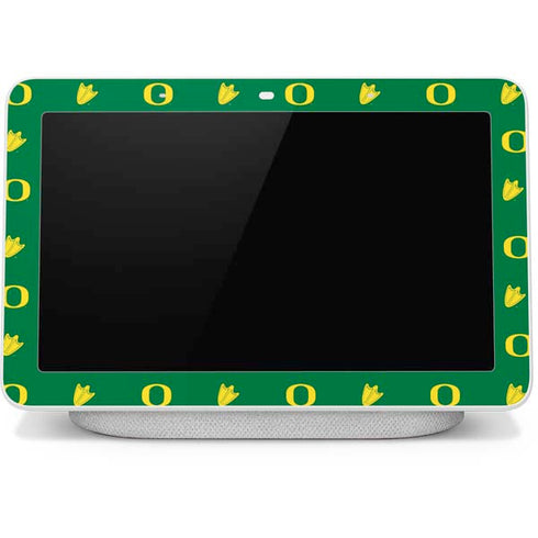 University of Oregon Pattern Google Home Hub Skin