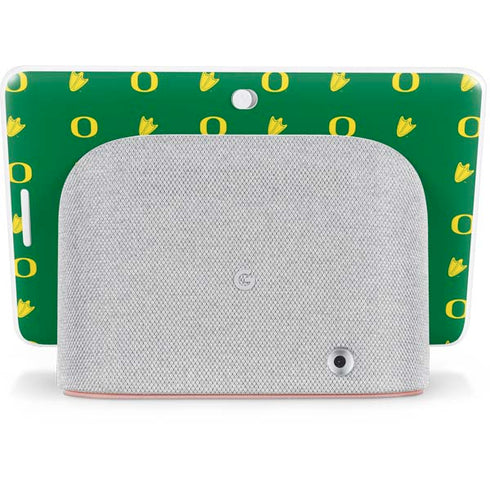 University of Oregon Pattern Google Home Hub Skin