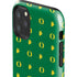 University of Oregon Pattern iPhone 11 Pro Max Impact Case