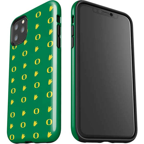 University of Oregon Pattern iPhone 11 Pro Max Impact Case