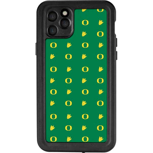 University of Oregon Pattern iPhone 11 Pro Max Waterproof Case