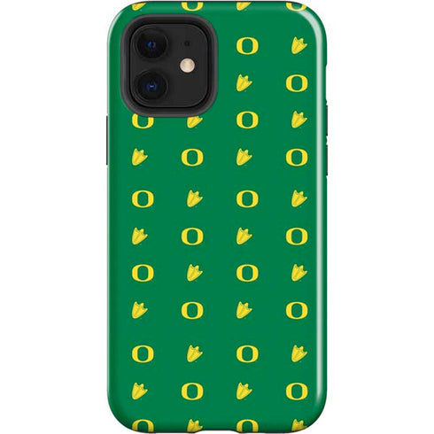 University of Oregon Pattern iPhone 12 Impact Case