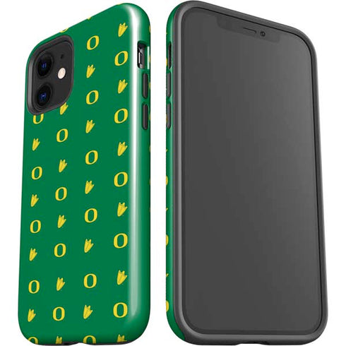University of Oregon Pattern iPhone 12 Impact Case