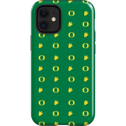 University of Oregon Pattern iPhone 12 Mini Impact Case