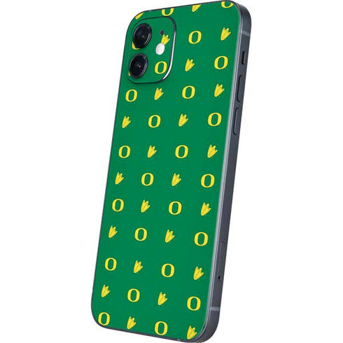 University of Oregon Pattern iPhone 12 Mini Skin