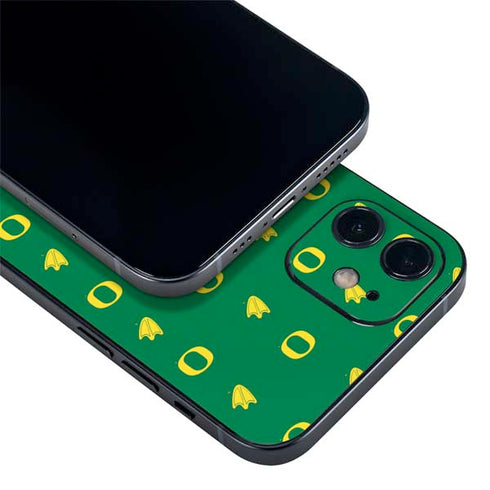 University of Oregon Pattern iPhone 12 Mini Skin
