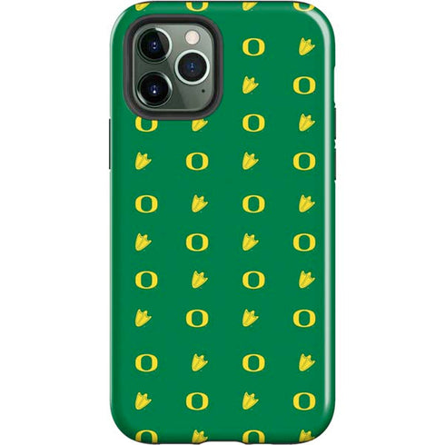 University of Oregon Pattern iPhone 12 Pro Impact Case