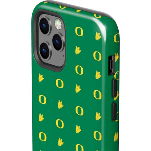University of Oregon Pattern iPhone 12 Pro Impact Case