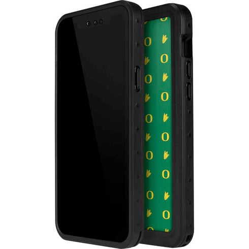 University of Oregon Pattern iPhone 12 Pro Max Waterproof Case