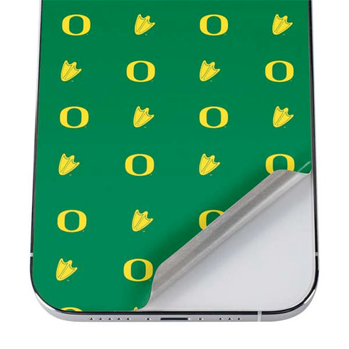 University of Oregon Pattern iPhone 12 Pro Skin