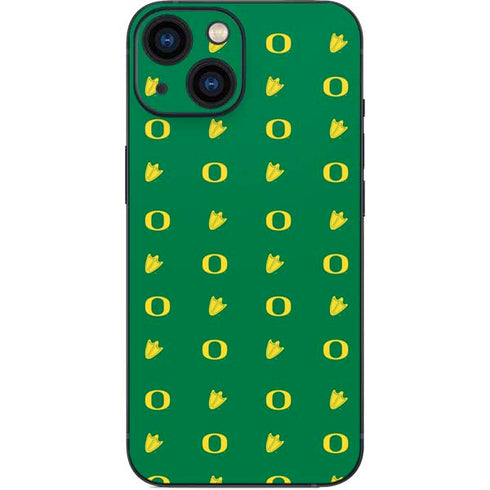 University of Oregon Pattern iPhone 13 Mini Skin