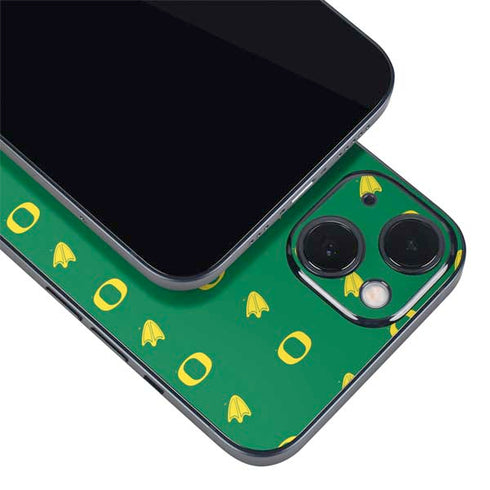 University of Oregon Pattern iPhone 13 Mini Skin