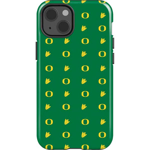 University of Oregon Pattern iPhone 15 Impact Case