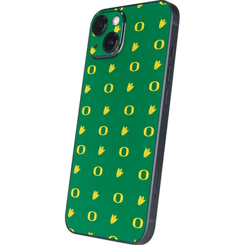 University of Oregon Pattern iPhone 14 Plus Skin