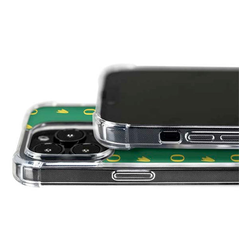 University of Oregon Pattern iPhone 14 Pro Max MagSafe Case