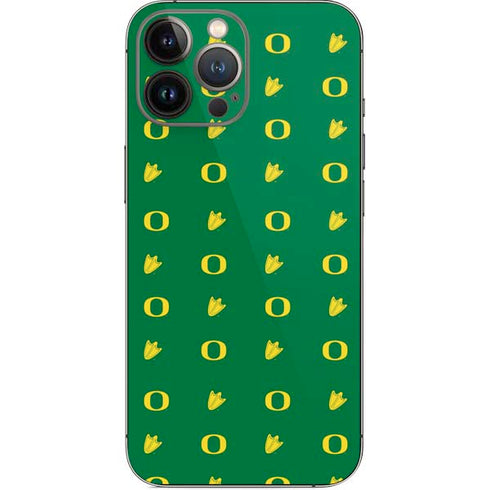 University of Oregon Pattern iPhone 14 Pro Max Skin