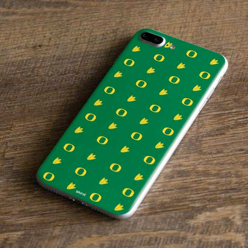 University of Oregon Pattern iPhone 7 Plus Skin