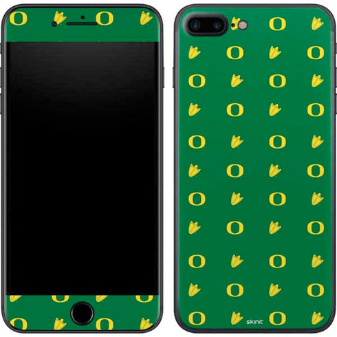 University of Oregon Pattern iPhone 8 Plus Skin